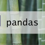 pandas – filter で条件で行を抽出する方法